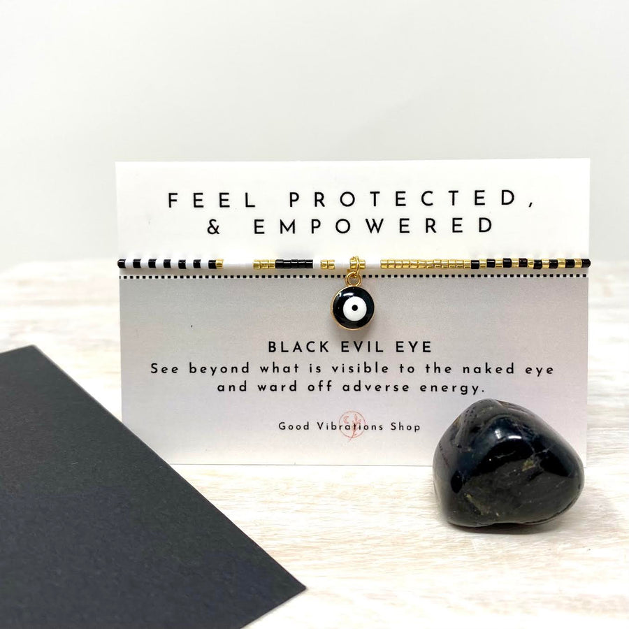 Eye of Protection Bracelet ⎮ Black