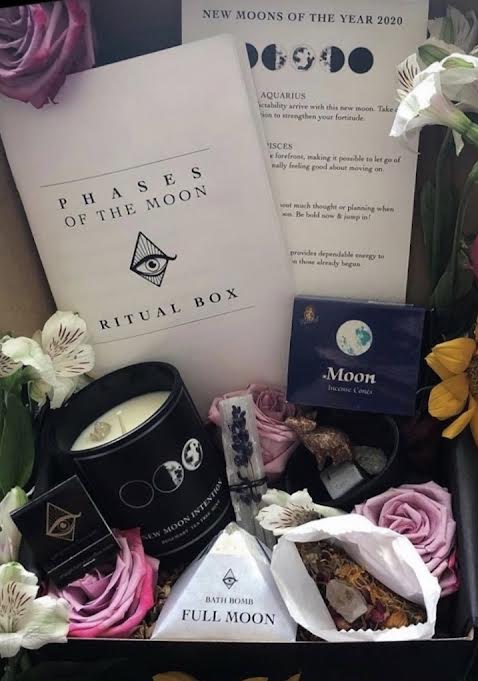 Phases of the Moon Ritual Box