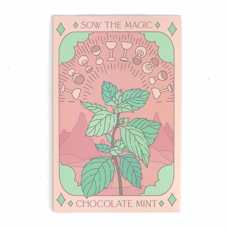 Chocolate Mint Tarot Seed Packet