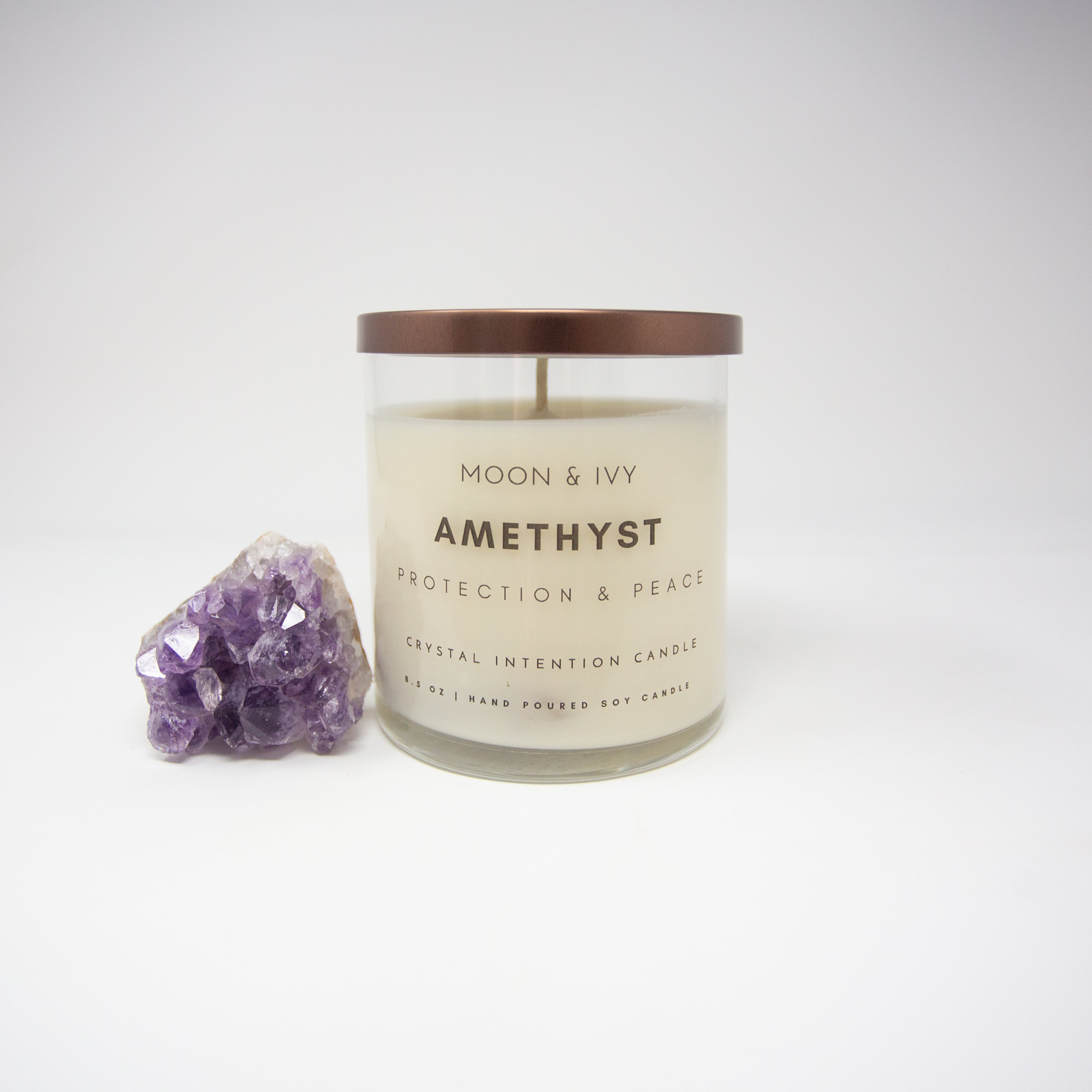 Amethyst Candle 