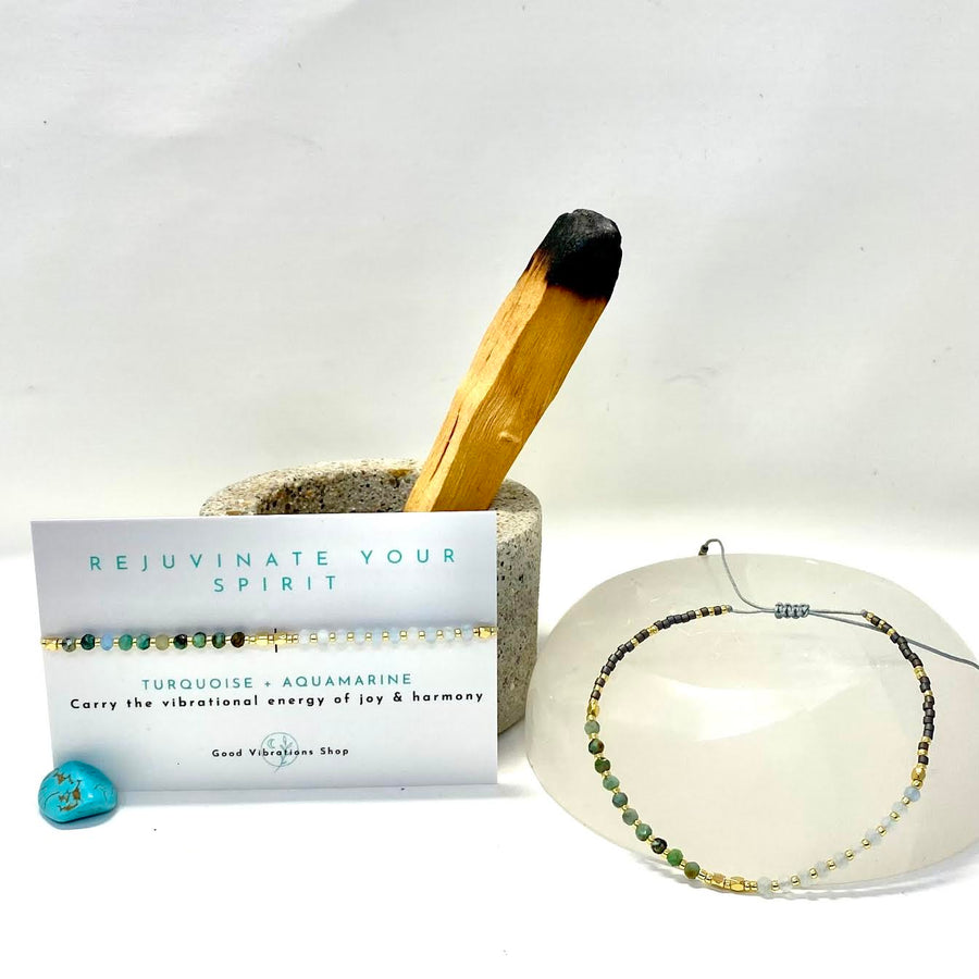 REJUVINATE YOUR SPIRIT ⎮Gemstone Intention Bracelet