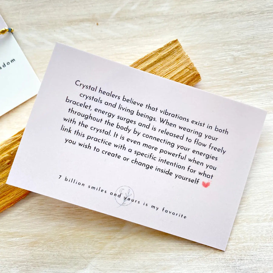 REVIVE YOUR POWER ⎮ Gemstone Intention Bracelet