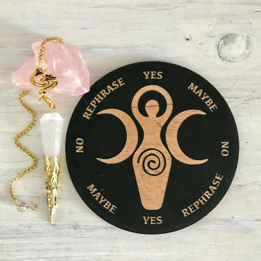 Goddess Moon Pendulum Board