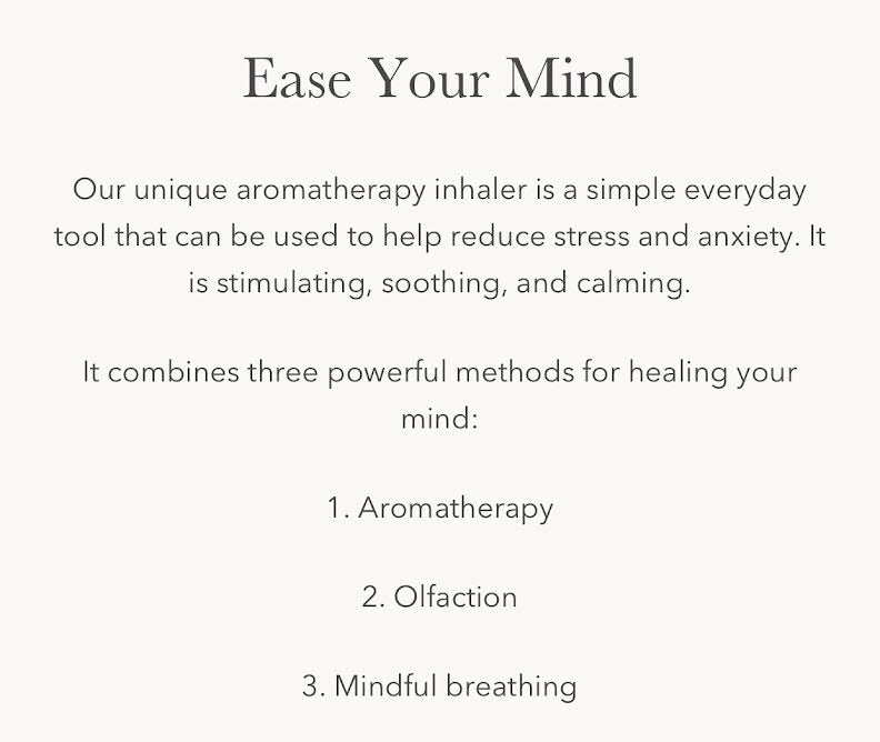 Inspire & Create | Creativity Boost Aromatherapy Inhaler