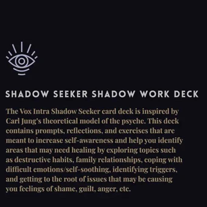 Shadow Seeker⎮Shadow Work Deck