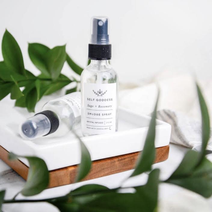 Sage and Rosemary Smudge Spray