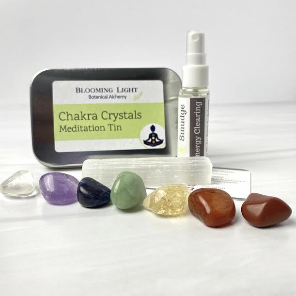 Chakra Crystals | Meditation Tin