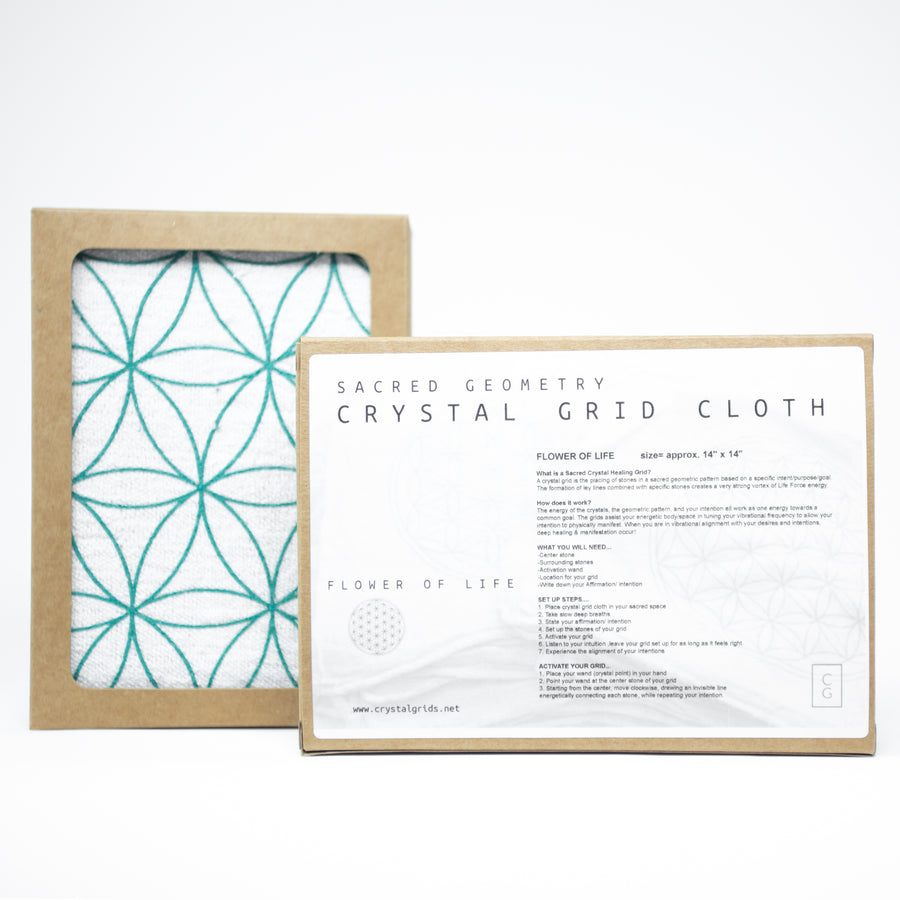 Flower of Life | Crystal Grid Cloth